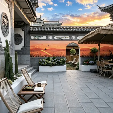August Manor · Mountain View Garden Homestay (Dali Cai Village Wharf)