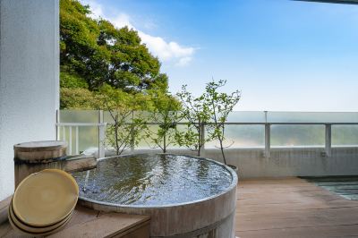 【最上階】露天風呂付プレミアム和室 霧島国際ホテルの写真