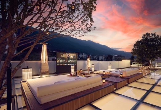 세련된 객실 인테리어