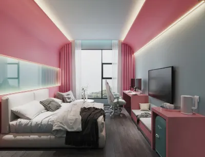 V + E-sports Theme Hotel