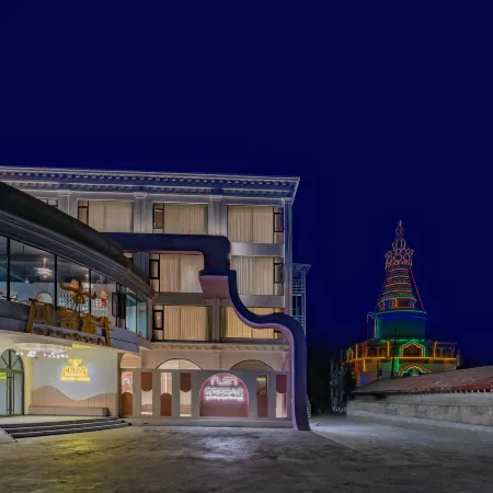 Tibetan heart and view resort private soup light luxury hotel