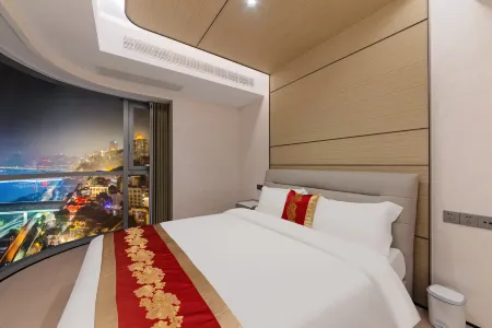 PALACE Yiduo Jiangjing Executive Mansion Отели рядом с достопримечательностью «Kong Xiangxi Residence of Chongqing»