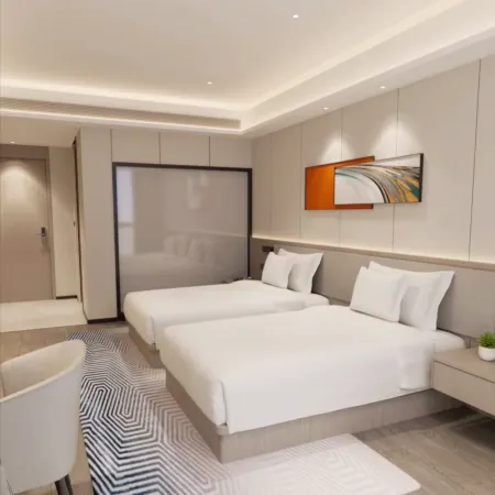 QingZhu Four Seasons Chain Hotel (Nanjing Lukou Airport Branch) Отели рядом с Аэропорт Нанкин