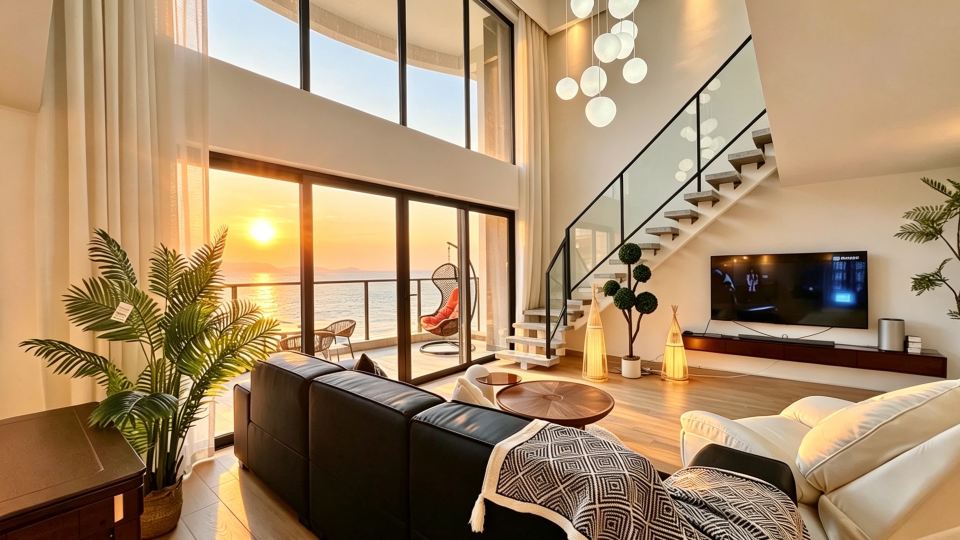 Ocean view condominium