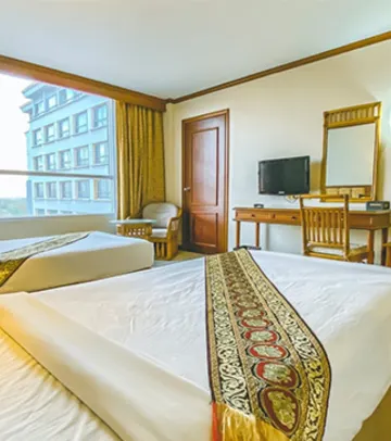 ห้องดีลักซ์ เตียงแฝด