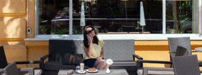 カフェ ブリストル ホテル オパティアの写真