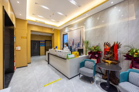 Tuke Light Hotel (Lanzhou Zhongshan Bridge Lanzhou Second Hospital Branch) Отели рядом с достопримечательностью «Ming Zhenyuan Flying Bridge Former Site»