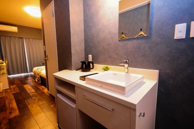 喫煙モデレートダブルルーム ホテルジャパネスク福岡の写真