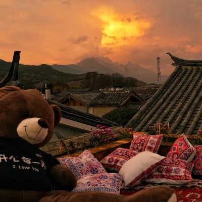 Lijiang Traceable Boutique Snow Mountain View Inn โรงแรมใกล้เมืองโบราณแม่น้ำซู