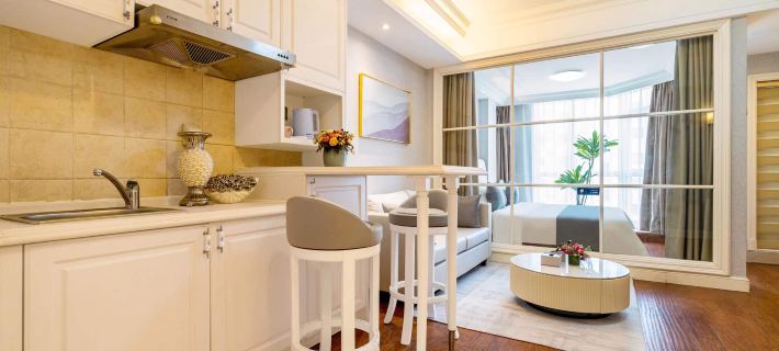 Jieli Nordic Impression Hotel Apartment (Zhongshan Square Metro Station) Hotels in Dalian