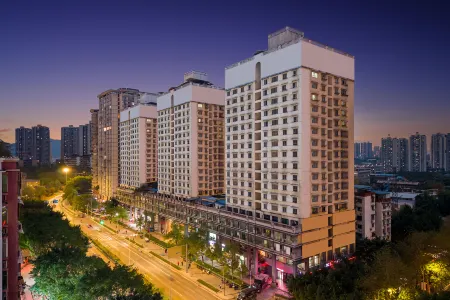 Morlin Hotel (Chongqing Jiangbei Dashiba Metro Station Branch) Отели рядом с достопримечательностью «Chongqing University(C Campus)»