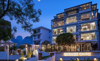 Orange white Vacation Homestay