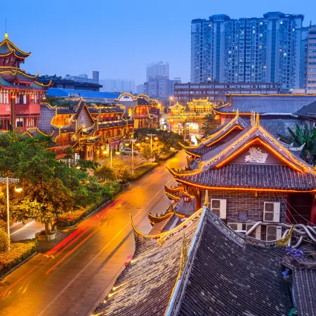 Wenjun Courtyard Hotel (near metro station, English-speaking service, travel agency)