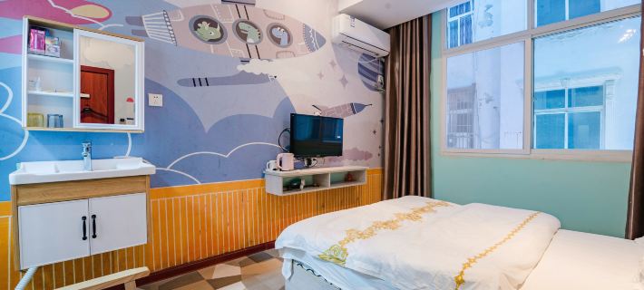 Salang Heyhe Theme Hotel Hotel di Xinyang