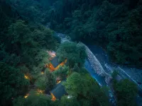 Tireless Forest Hiking Chill Private Hot Spring Homestay - Mountain view