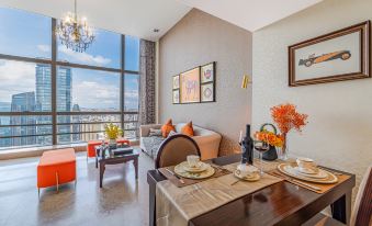 Grandview Golden Palace Waifiden Apartment (Zhengjia Plaza, Tiyu Xilu Station)