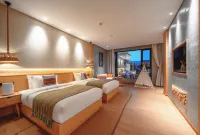 Yuelianzhuang Dabu Shuyuan Resorts - balcón