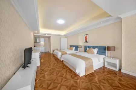 Yushang Apartment (Jiamusi Wanda Plaza) Отели в г. Цзямусы