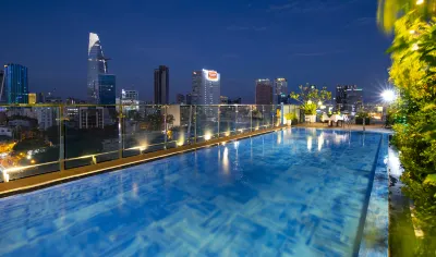 Happy Life Grand Hotel & Sky Bar Hotell i District 1