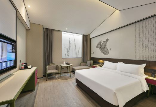 정저우 호텔 객실 내부