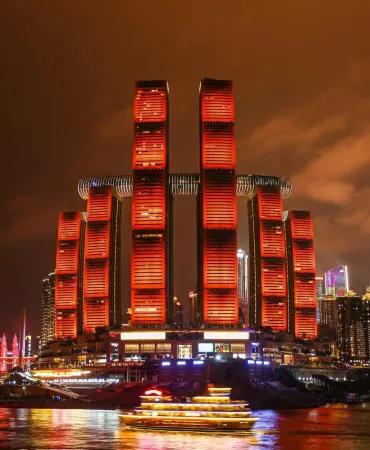 Chongqing Huanpeng Hotel Отели рядом с достопримечательностью «Tieshan Square»