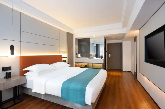 Liangzhi Huipin Hotel (Friendship Commercial Plaza Branch, Qilou Old Street, Haikou) Zimmer Photos