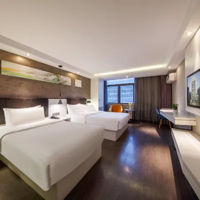Yilong Anyun Hotel (Suzhou ShiQuan Road Nanmen Subway Station) Отели рядом с достопримечательностью «Панменские ворота»