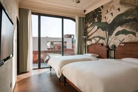 Beijing HillVillage · Qiaoyi Mountain View Luxury Homestay Отели рядом с достопримечательностью «Guishui Park»