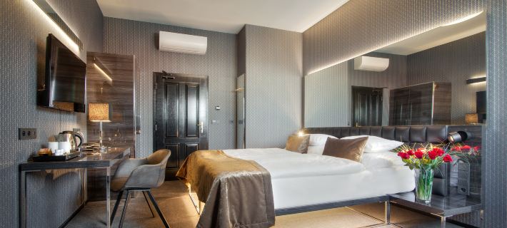 Hotel Mucha Hotéis em Praga