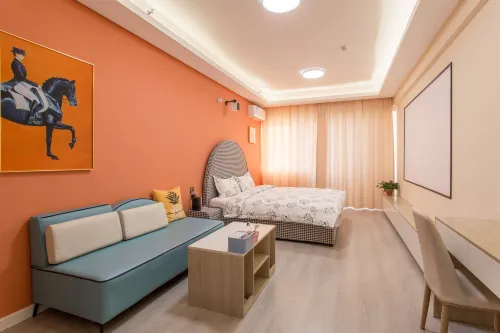 Blueberry Chain Hotel Apartment (Linyi Hailian International Plaza)