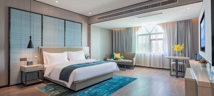 Shangyi Hotel (Xinxing Bus Terminal Temple Street Pedestrian Street Branch) Hotels in Xinxing County