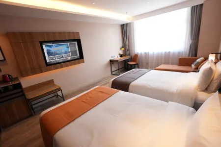 Homeinn Plus Hotel (Beijing Tongzhou Songzhuang Anzhen Hospital) Отели рядом с достопримечательностью «Суньчжуанский арт-квартал»