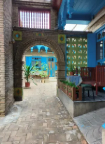 Rehestan Street, Wangfu, Kuche CityThere is a homestay in Menbazha Alley here