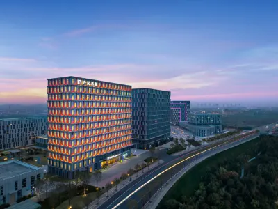 Suqian Laser Industrial Park Maison New Century Hotel Hôtels à : Suqian