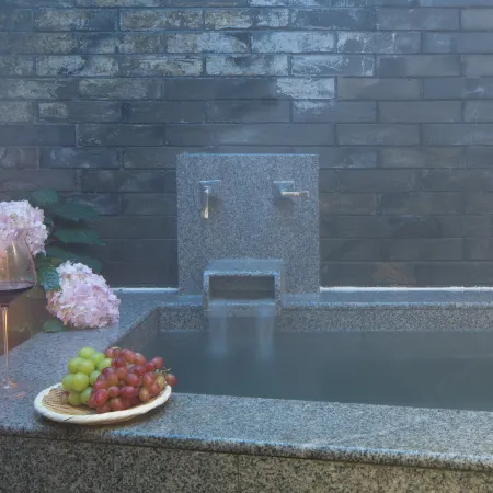 Emei Mountain and Courtyard. Jingzhu Shiguang Hot Spring Hotel