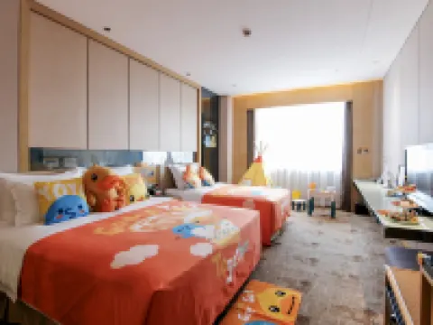 贑州グランド スカイライトインターナショナルホテル(萬象城南河古浮橋) 贛州のホテル