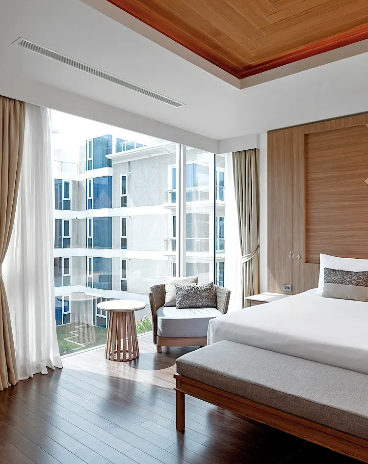 ที่พักสองห้องนอนพร้อมระเบียง