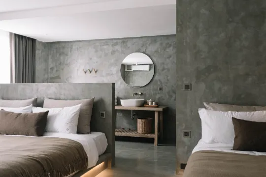 ห้องสำหรับครอบครัวพร้อมอ่างอาบน้ำ