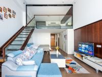 珠海横琴语悦度假公寓 - 地中海LOFT复式豪华双床房
