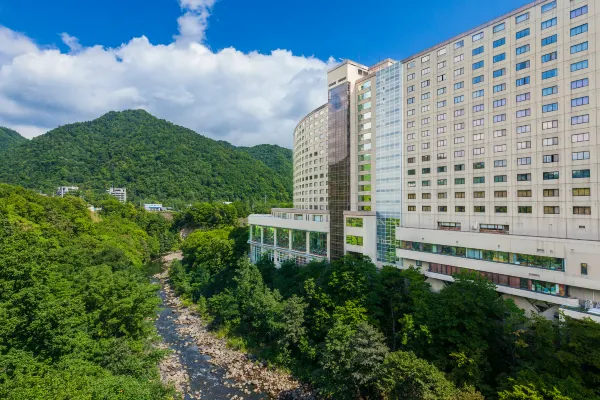 定山渓ビューホテルの外観の様子