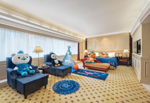 호텔 조식 전경