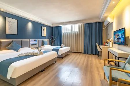 Yiheju Hotel(Zhengzhou Xinzheng International Airport) Отели рядом с достопримечательностью «Zhengzhou Garden Expo»