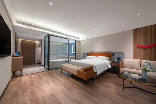 Fuyue Theme Hotel (Jinan Tangye Outlet Store - Original Yishang Hotel) - Bintang 3