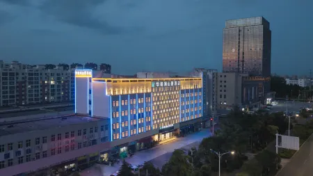 Hualang Lanshan Jing Hotel (Siyang High-Speed Railway Station) Отели рядом со станцией Siyang Railway Station