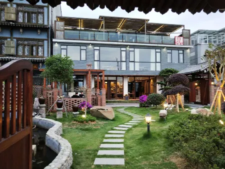 Nanxi River yujian Huakai Wutong Отели рядом с достопримечательностью «Lishui Ancient Street»