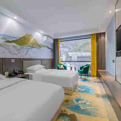 神農架枕夢度假酒店（木魚鎮汽車客運站店） Rooms