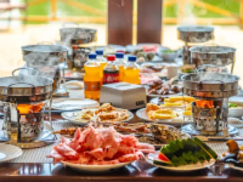 Lancui Lake Tian Mu Hot Spring Resort Hoteles en Condado de Linqu