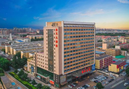 银川海天大酒店外景图