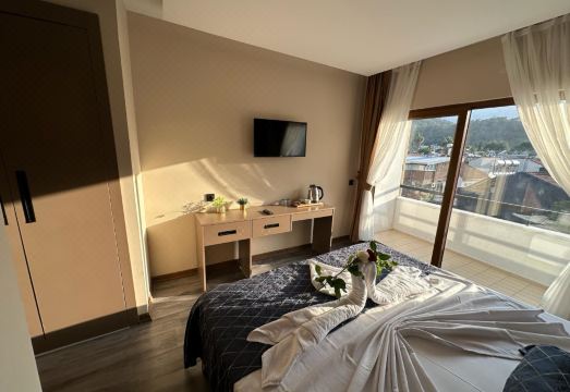 호텔 발코니 뷰