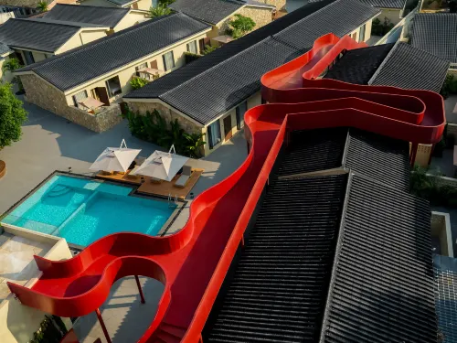 Hidden Realm High-End Vacation Apartment (Beihai Qiaogang Beach Fengqing Street) - 4 ดาว